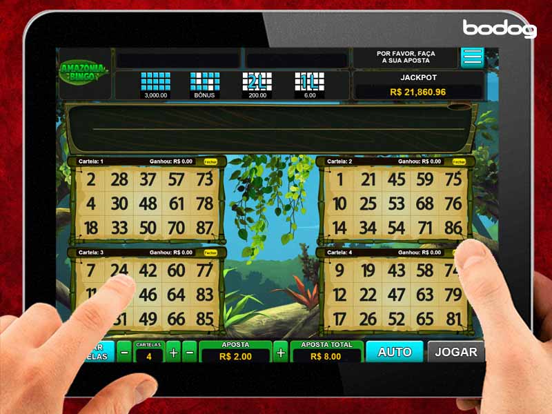 Bingo online e ao vivo na Bodog