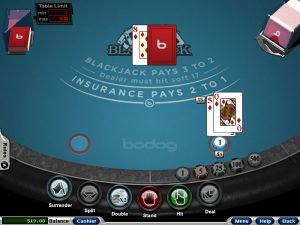 bodog blackjack