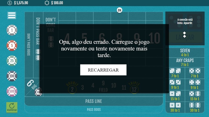 Como jogar Craps Online no Brasil