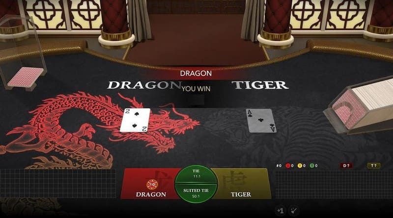 Dragon Tiger: Jogo de Cartas ao Vivo