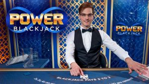 power blackjack dealer