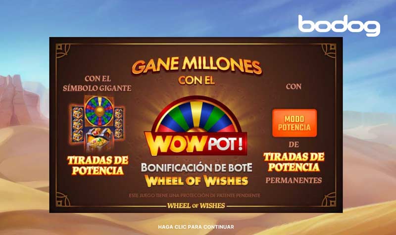  Bonificaciones Wheel of Wishes