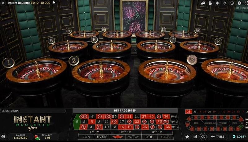 jogar instant roulette