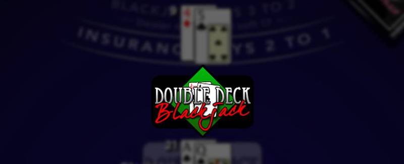 double deck blackjack jogar