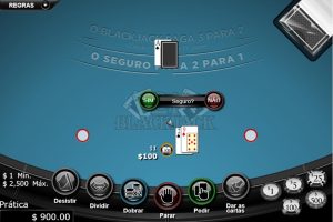 blackjack abandonar jogo