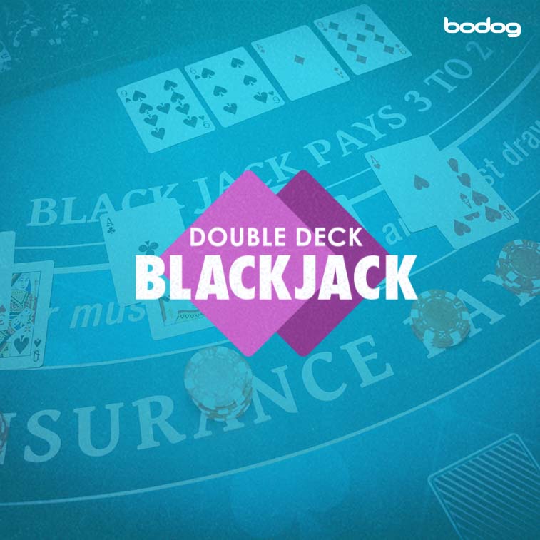 Aproveite seus conhecimentos e jogue Double Deck Blackjack na Bodog