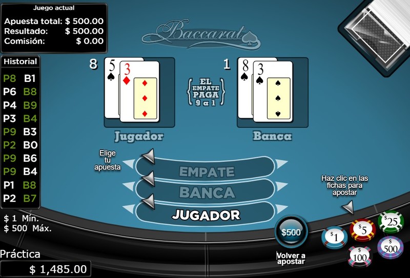 baccarat casino online