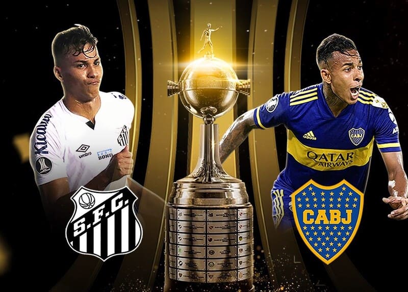 Santos vs Boca Juniors en la Copa Libertadores 2024