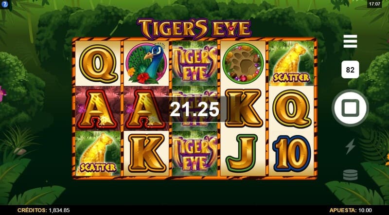 apuesta tiger eyes