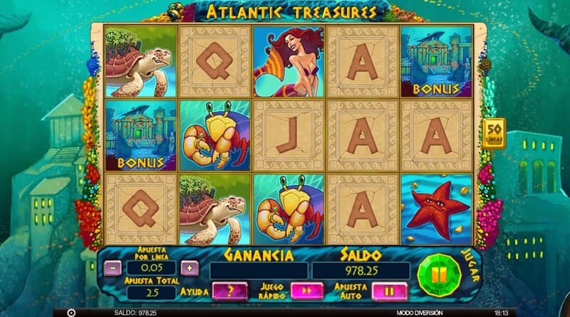 bonus Atlantis Treasures