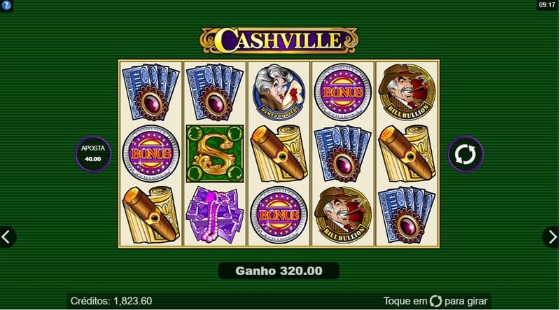 bonus cashville slot