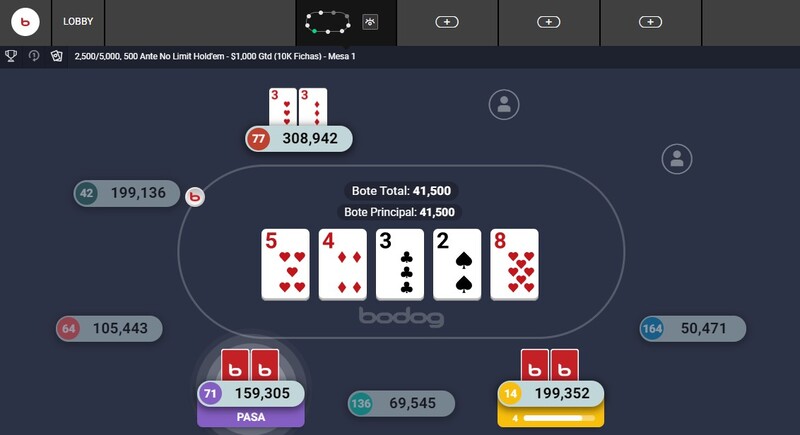 dinero poker online