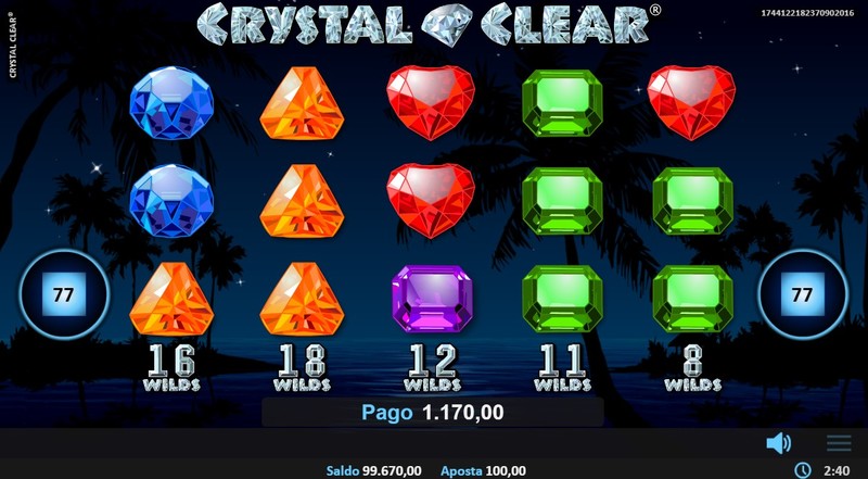 ganhar crystal clear