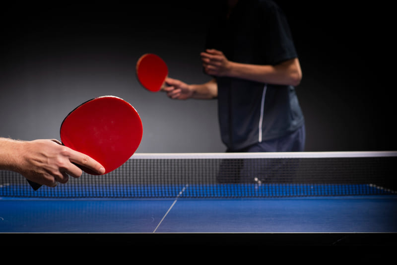 Legenda do jogo tênis de mesa ping pong hobby esporte interesse citação