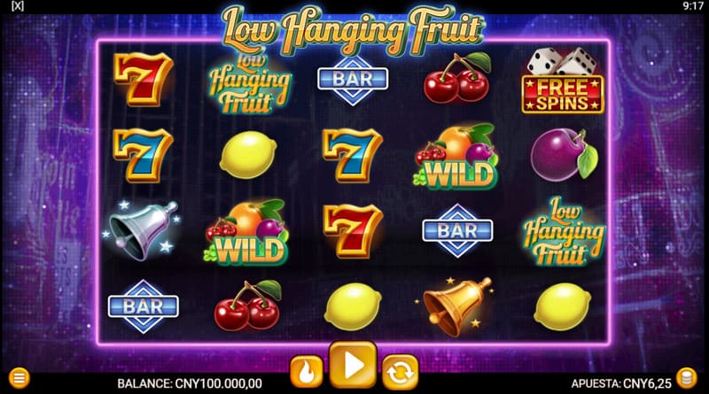 low hanging fruit slots
