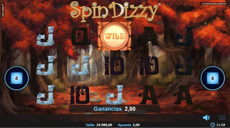 spin dizzy wild