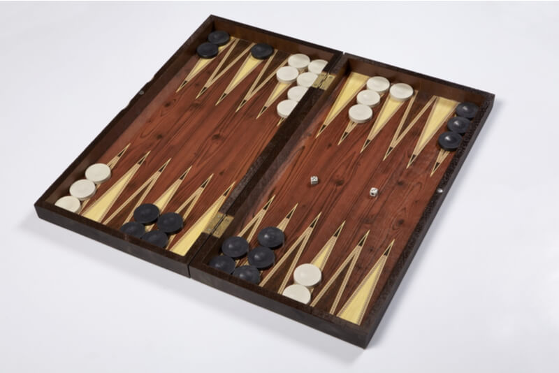 tablero backgammon