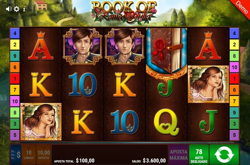 romeo julia slots romanticos