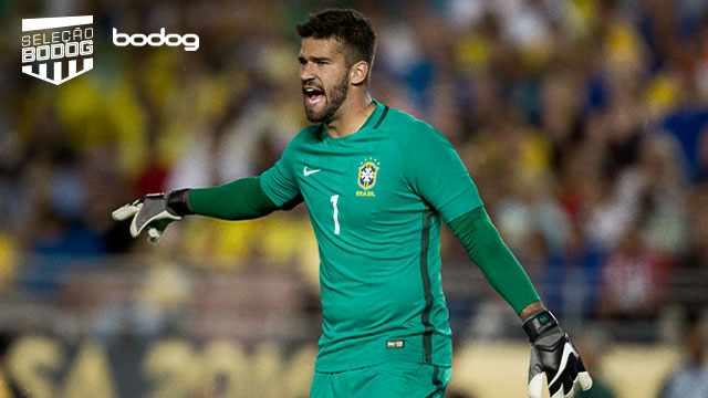 Alisson Becker Goleiro Seleccion Brasil PT