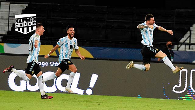 Messi resolve um jogo cheio de cálculos, Esportes