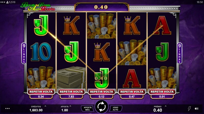 Proba os novos Jogos de Cassino e Máquinas Slot