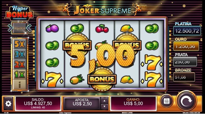 Slots de joker: Altos prêmios com o curinga! - Bodog