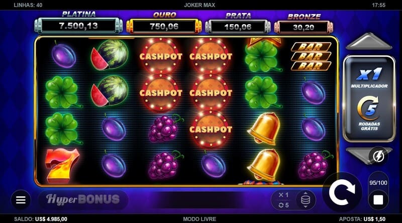 Slots de joker: Altos prêmios com o curinga! - Bodog