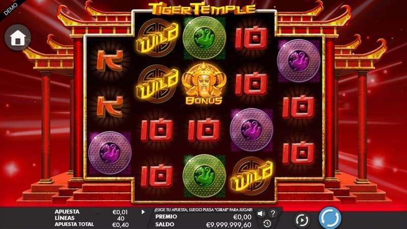 slot tigres tiger temple