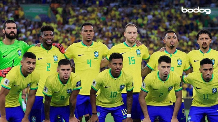De esta manera llega la selección de fútbol brasileña