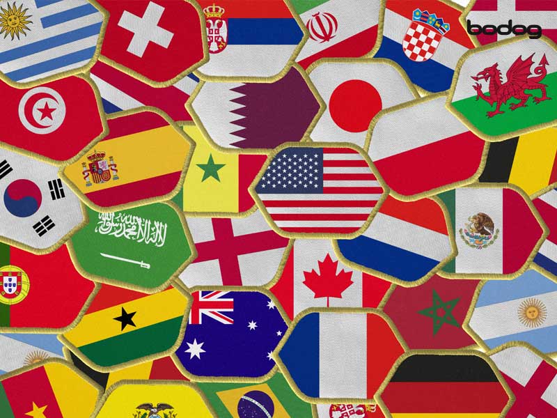 banderas equipos mundial