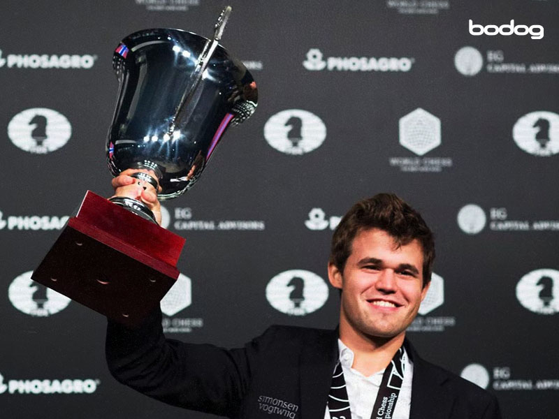 Magnus Carlsen y sus números en el Poker