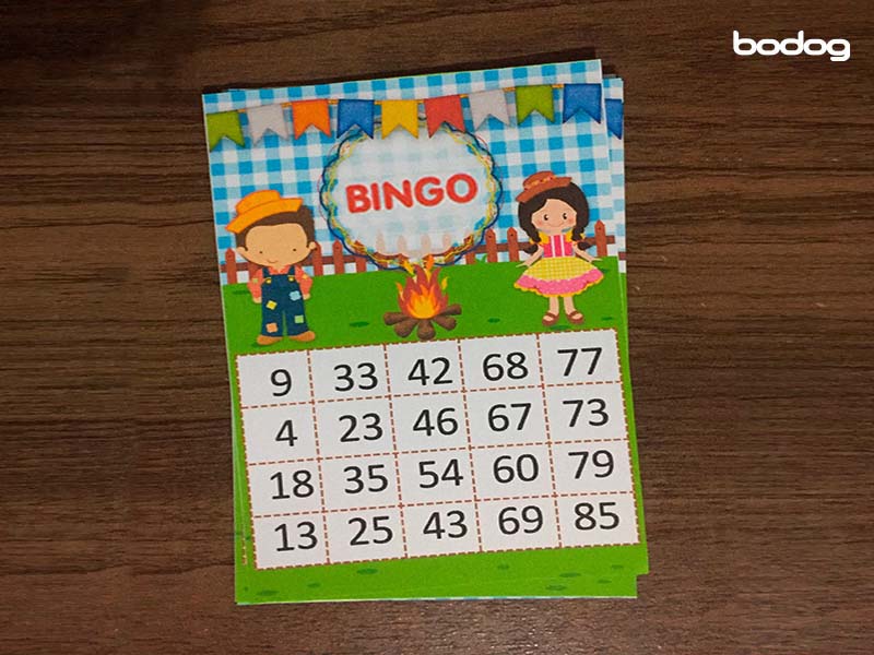festa junina bingo