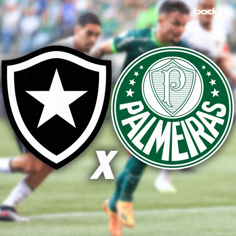 Palpites para apostar em Botafogo x Palmeiras