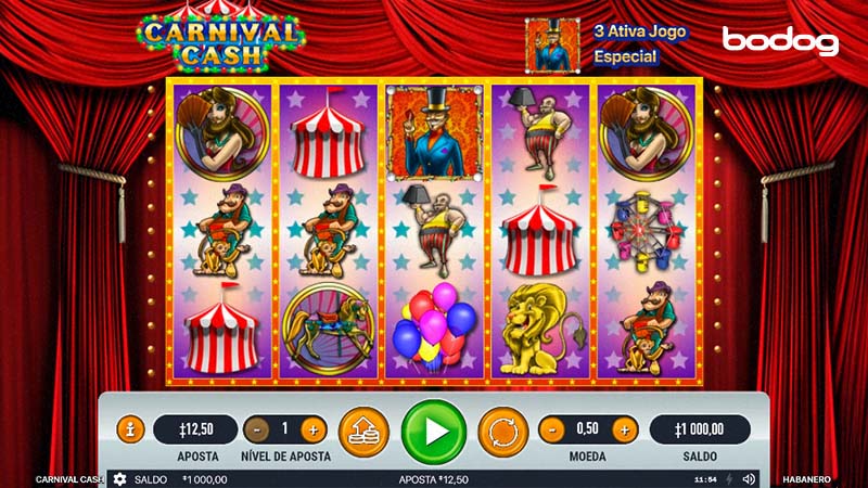 carnival cash slot
