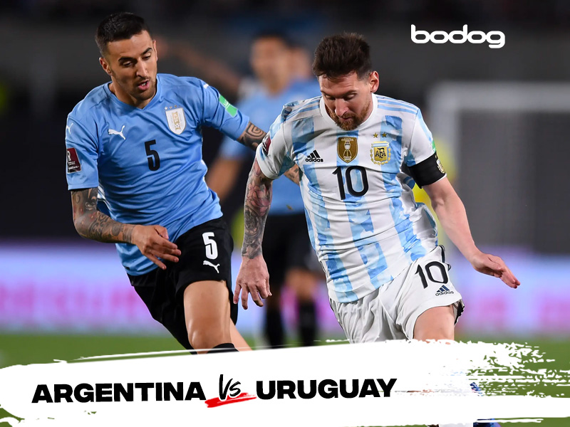 Uruguay vs Argentina con apuestas en las Eliminatorias 2026