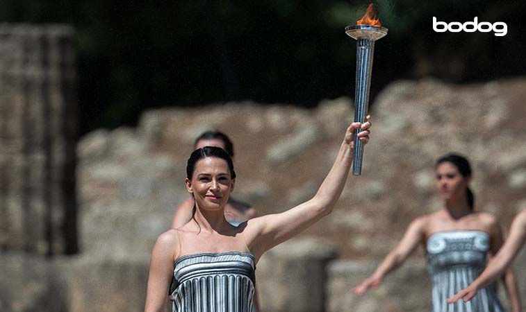 Como era o atletismo nas olimpíadas da Grécia antiga