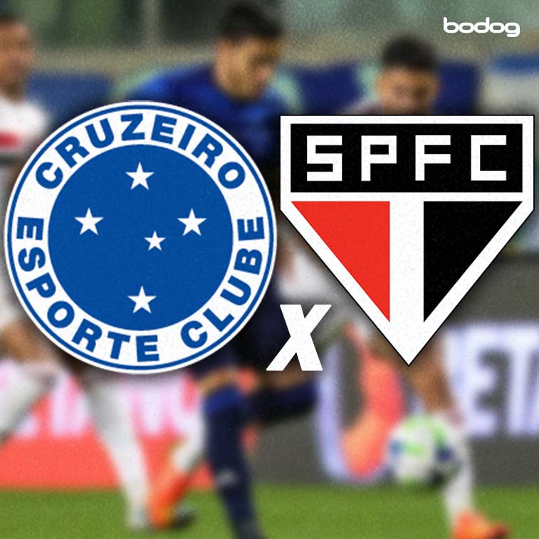 Aposte em Cruzeiro ou São Paulo no Brasileirão