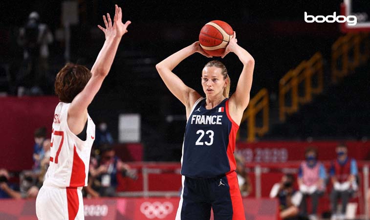 Jogadoras destaques da seleção francesa de basquete