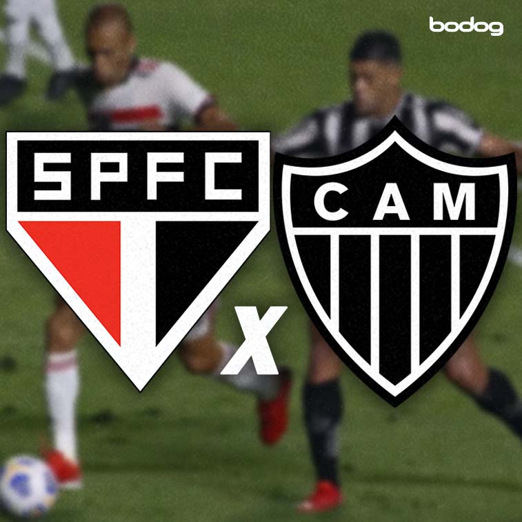 Aposte em São Paulo x Atlético Mineiro no Brasileirão