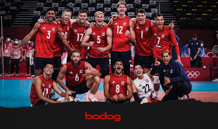 A seleção de vôlei dos Estados Unidos em busca de novos triunfos