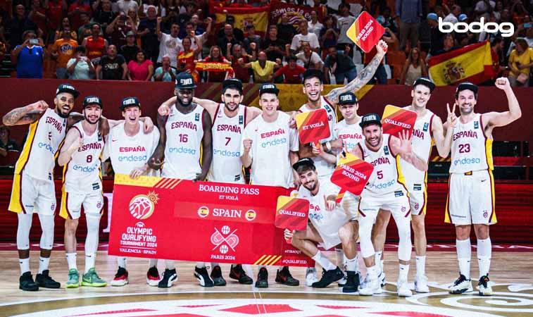 Performance del plantel de basketball español