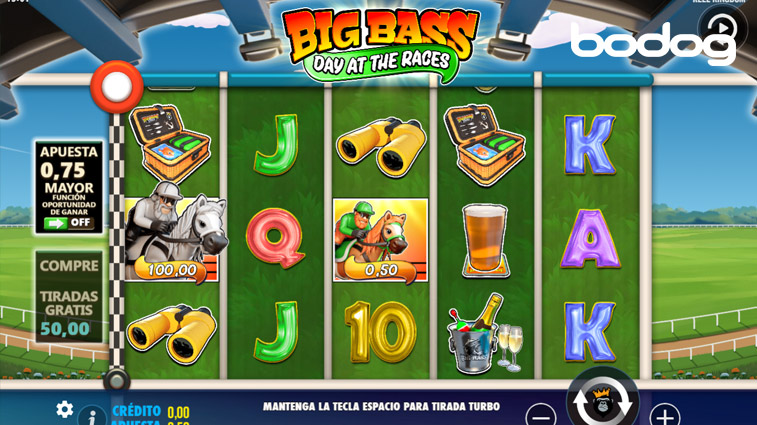 Jugando Big Bass Day at the Races